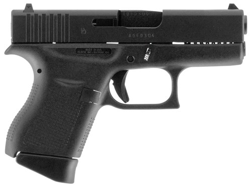 Glock PR43509X G43 Subcompact Rebuilt 9mm Luger 3.41" 6+1 Black Polymer Black St