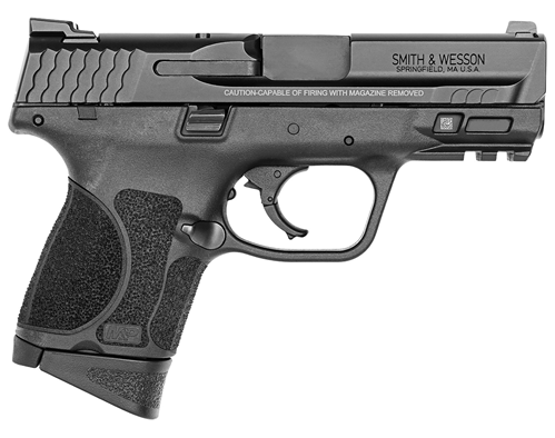 Smith & Wesson 12481 M&P M2.0 Sub-Compact 9mm Luger 3.60" 12+1 Black Black Armor