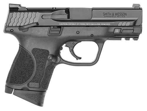 Smith & Wesson 12482 M&P M2.0 Sub-Compact 9mm Luger 3.60" 12+1 Black Black Armor